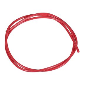 uxcell PTFE Tube Fit Filament 1.75 for 3D Printer High Temperature Tubing 3.28Ft 2mmIDx4mmOD Red