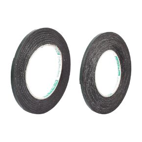 MECCANIXITY Foam Tape 5mm Width x 0.5mm Thickness 5mm Width x 1mm Thickness Self Adhesive Double-Sided Tape for Doors 1 Set