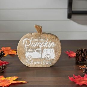 VHC Brands Gather & Be Thankful Faux Book Stack 2.5x6x4, Holiday Decoration for Tabletop, Table Decor for Fall and Thanksgiving