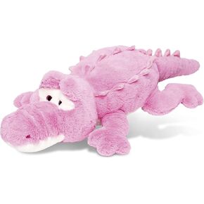 DolliBu Plush Alligator Stuffed Animal Pillow Size - Super Soft Animal Pillow for Kids, Cozy Nap Buddy, Floor Pillow for Kids & Toddlers, Jumbo Hugging Plush - 34 Inch