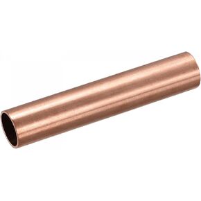 uxcell Copper Round Tube 20mm OD 1.5mm Wall Thickness 100mm Length Pipe Tubing