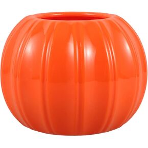 ULTECHNOVO Creative Pumpkin Shape Ceramic Vase for Flower Dry Flower Unique Mini Plant Pot Vase for Home Room Office Party Wedding