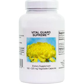 Supreme Nutrition Vital Guard, 160 Pure Chrysanthemum Vegetarian Capsules