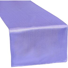 RCZ Decor Pretty Purple Satin Table Runner, 14 x 108 inch & Luxurious Table Accessory, Perfect for Events & Special Occasions