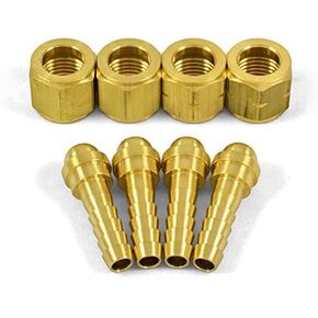 COLIBYOU 1/4" ID Hose Repair Parts Kit, Welding Torch Twin 'B' Size 1/4" Fittings, 2 Sets