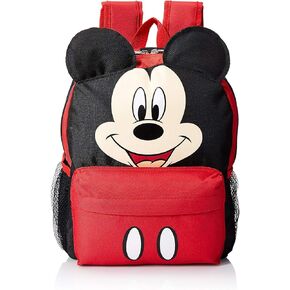 Disney Mickey Mouse Smiley Face and Ears Kids 12" Backpack