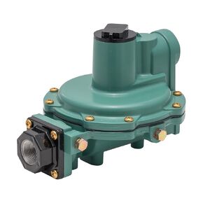 R622-DFFXB 2nd Stage Regulator, 9-13" W.C Spring, Vent Over Outlet, 3/4" x 3/4" NPT