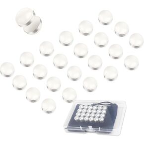 HengLiSam Veil Weights Pearl Magnetic Set, 24 36 pack with Case, Neutral