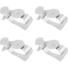 4PCS Curtain Flower Serrated Clip Stainless Steel Serrated Back Clip 3x1x1.2 inches Large Clamp Curtain Decoration Anti Slip Sunflower Curtain Tieback Strong Clamping Force for Home Decoration in Kuwait