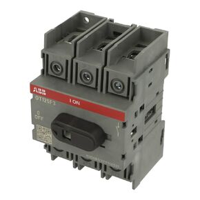 OT125F3 | 1SCA105033R1001 | ABB OT125F3 SWITCH-DISCONNECTOR 3 POLE, 125A