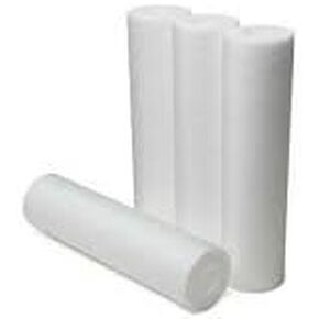 CFS – 4 Pack Standard Duty Sediment Water Filter Cartridges Compatible with P5A, HF-150, HF-160, HF-360 Models – Remove Bad Taste & Odor – Whole House Replacement Filter Cartridge – 5 Micron