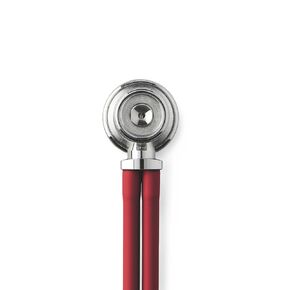 Medline Sprague Rappaport Stethoscope, Dual Tubing, Red, Robust Construction