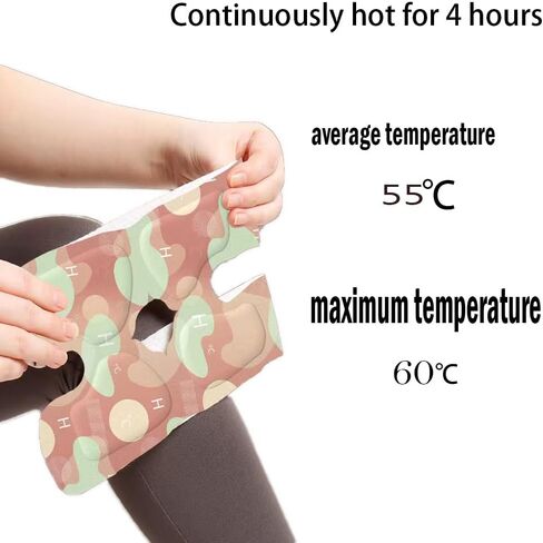 وسادات ركبة ذاتية التسخين، للركبتين والمفاصل وتخفيف آلام التهاب المفاصل، 4 قطع من وسادات التدفئة للاسترخاء في الركبة والكوع والكتف in Kuwait