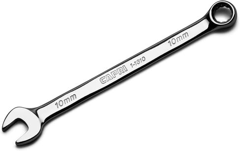 Capri Tools 1-1310 Combination Wrench, 12 Point, Metric, 10 mm, Chrome in Kuwait