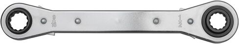 Klein Tools KT223X4 مفتاح ربط صندوقي 4 في 1 من Lineman، صنع في الولايات المتحدة الأمريكية، مقابس 1/2 و9/16 و5/8 و3/4 بوصة in Saudi Arabia
