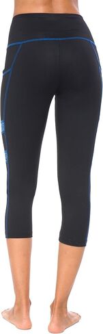 Sugar Pocket Womens Workout Cparis Running Pants in Saudi Arabia