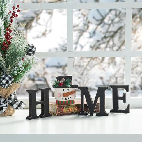 Glitzhome Seasonal Wooden Decor Patriotic American Wood Star Tabletop Signs for Memorial Day 4th of July Decor Holiday Seasonal Interchangeable Signs 13 Pcs Decorative Home Sign Tiered Tray Decor in Saudi Arabia
