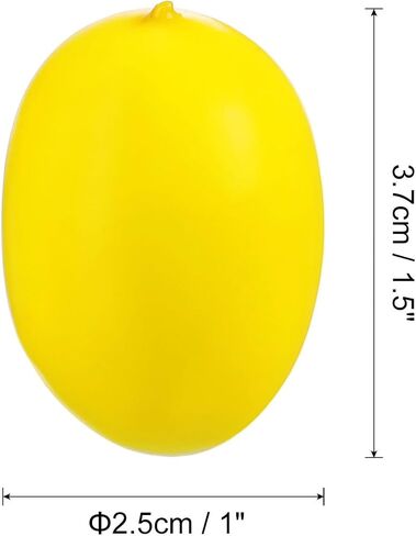 uxcell 27pcs Fake Lemon, Artificial Lemon, Faux Lemon Fake Yellow Lemon for Kitchen Table Summer Decoration Craft Supplies in Saudi Arabia