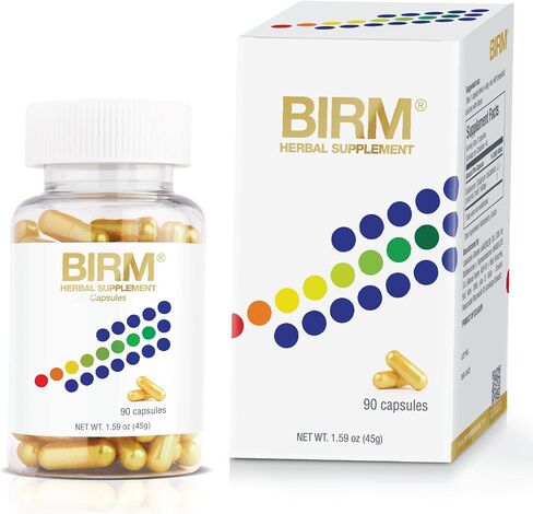 BIRM Preventive Herbal Supplement - Natural Extract Support for a Healthy Immune System - Made in Ecuador, 90 Capsule Bottle (40MG) in Saudi Arabia