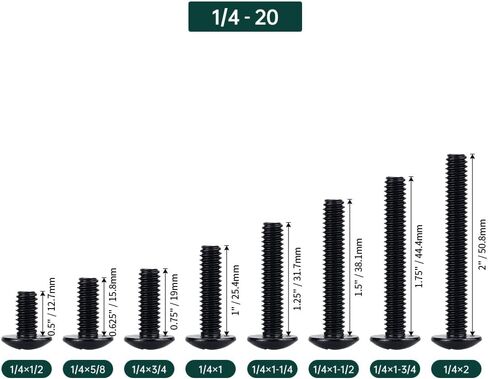 #8-32 × 1 "مسامير آلة رأس تروس غير قابلة للصدأ 50 قطعة، 18-8 (304) رأس تروس محرك فيليبس من الفولاذ المقاوم للصدأ، خيط كامل، مطلي بأكسيد أسود، Fayeploo (مع لقمة سائق فيليبس) in Saudi Arabia