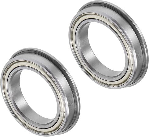 Deep Groove Ball Bearings, F6805ZZ Model 25mm x 37mm Diameter 7mm Thickness, Chrome Steel Double Shielded Bearings - (Applications: for Machinery & Equipment), 2-Pieces in Saudi Arabia