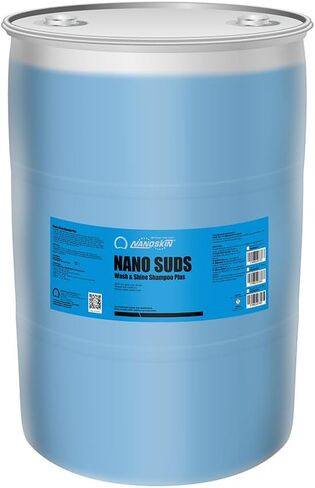 Nanoskin NANO SUDS Foaming Car Wash Shampoo 5 Gallons - Works with Foam Cannon, Foam Gun, Bucket Washes, Car Soap for Pressure Washer | Safe for Cars Trucks, Motorcycles, RVs & More | Fruity Scented, 640 Fl Oz (Pack of 1), Blue in Saudi Arabia