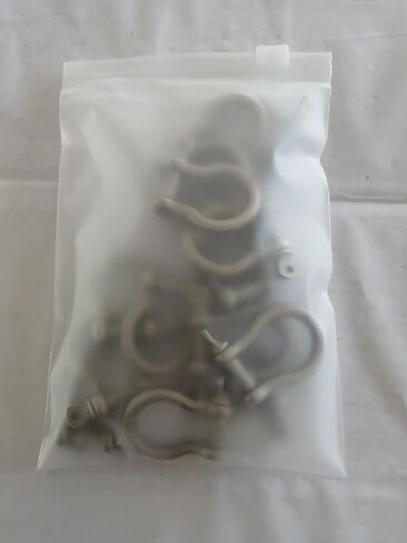 Flomore D Ring Shackle Boat Anchor Shackle 304 Stainless Steel Chain Shackle Screw Pin Bow Shackle in Saudi Arabia