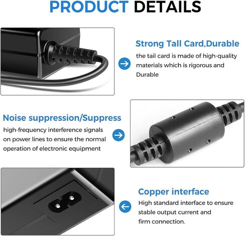 12V 3D Printer Power Cord Adapter Compatible with ANYCUBIC Photon M3 Resin Mono SE SQ 3D Printer 3dt-m3ser sen-usptmse Power Supply Charger in Kuwait