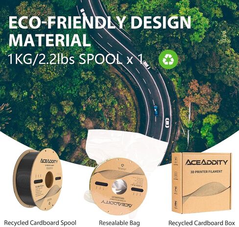 PLA+ Filament 1.75mm, Flash PLA High Speed 3D Printer Filament, Dimensional Accuracy +/- 0.02mm, 1kg(2.2lbs) Cardboard Spool 3D Printing Filament Fits for Most FDM 3D Printers (1kg Red) in Saudi Arabia