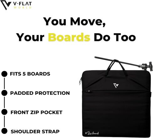 V-FLAT WORLD - حقيبة ثنائية اللوحة in Saudi Arabia
