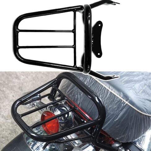 Fsdatongdazi Motorcycle Steel Rear Carrier Luggage Rack Fit for Monkey 125 Z125 (Chrome) in Saudi Arabia