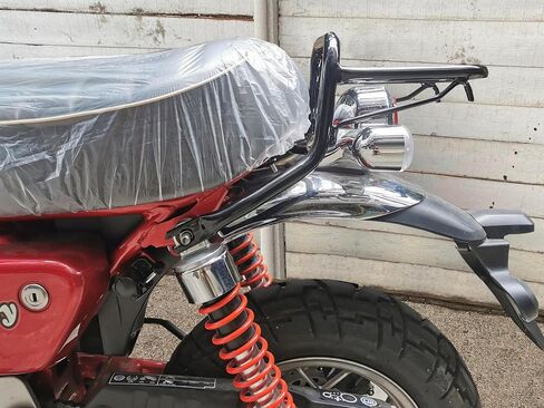 Fsdatongdazi Motorcycle Steel Rear Carrier Luggage Rack Fit for Monkey 125 Z125 (Chrome) in Saudi Arabia