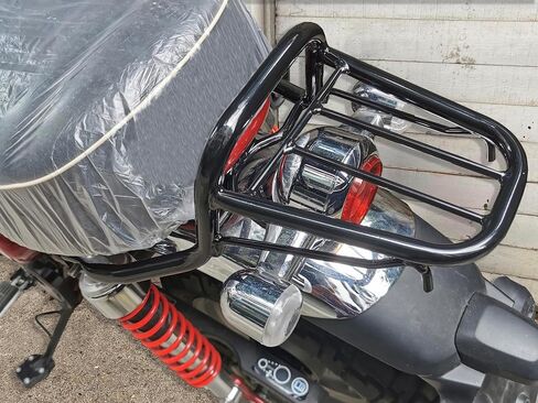 Fsdatongdazi Motorcycle Steel Rear Carrier Luggage Rack Fit for Monkey 125 Z125 (Chrome) in Saudi Arabia