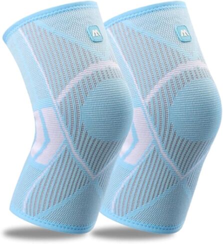 Knee Supports Brace for Women, Knee Compression Sleeves for Joint Pain Relief, Arthritis,Injury Recovery, Meniscus Tear,Knee Pain, ACL, MCL, Tendonitis, Jogging Squats, Sports(Large, Pink) in Saudi Arabia