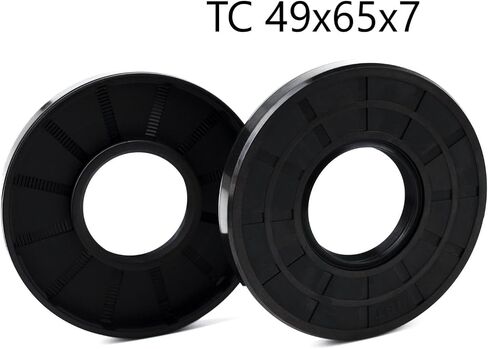 XIKE 2PCS TC 48x65x9 Oil Seal,Oil Shaft Seal,Double Lip Seals with Spring for Bearing Shaf in Saudi Arabia