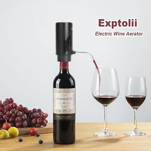 جهاز سكب مهوية النبيذ الكهربائي، وعاء النبيذ الأوتوماتيكي بلمسة واحدة وموزع النبيذ مضخة مؤكسد النبيذ للنبيذ الأحمر والأبيض in Kuwait
