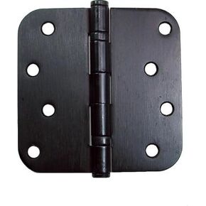 Hinge Outlet Ball Bearing Hinges, 4 inch with 5/8 Inch Radius, Oil Rubbed Bronze, 2 Pack