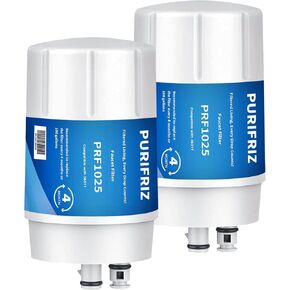 2 Pack Faucet Filter Replacement Compatible with Brita Faucet Filter, Brita® 36311 On Tap Water Filter System, Brita® FR-200, FF-100 and All Brita Tap Water Filters, 4 Month / 100 Gallon