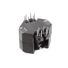 uxcell 5 Sets RM8 6 with 6pin Transformer Bobbin PC40 Ferrite Core Vertical 10 Ferrite Halves and 5 Bobbin