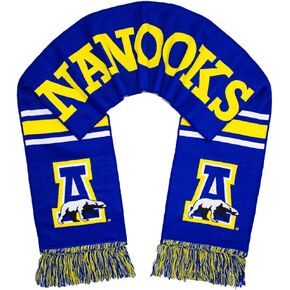 Tradition Scarves Alaska Fairbanks Scarf - UAF Nanooks Classic Woven