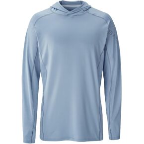 Bare Eclips Men's Hoodie Rashguard | 50+ UV Rating | Hood for Added Sun Protection | Quick Dry | Long Sleeve
