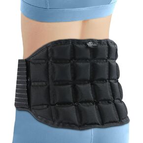 Gel Ice Pack for Back Pain Relief, Reusable Lower Back Ice Bag for Injuries, Cold Pack Ice Wrap for Back, Cold Hot Compress Therapy for Lumbar, Sciatica Nerve, Herniated Disc, Coccyx