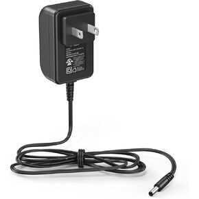 Charger for Turbo Scrub Power Cord Fit for Turbo Scrub 360 TS-MC63 TSDX-MO6 TS-MC6/3 Cordless Floor Scrubber, Power Adapter Supply for Turbo Scrub Tile Cleaning Machine TSDX-MO6 SW059075A with UL