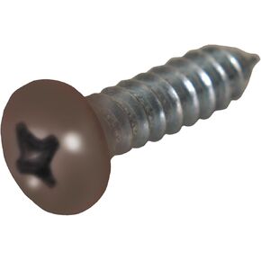 80259 10-Inch x 1-Inch Pan Head Phillips Sheet Metal Screw, 100-Pack