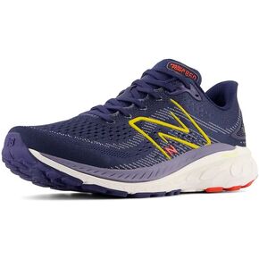 New Balance Men's Fresh Foam X 880v13 Running Shoe Nb Navy/Ginger Lemon/Neo Flame 10.5 Wide
