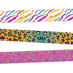 Nasogastric or Oxygen Tube precut Adhesive Tape Fluro Mix Lengths x 3