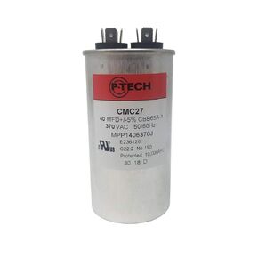 AC Motor Run Capacitor - 40uF 370VAC 50/60Hz - CMC27