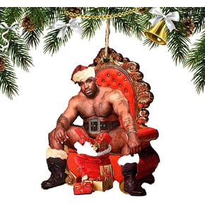 2024 Funny Christmas Ornaments Christmas Tree Ornaments, Wooden Pendant Christmas Ornaments for Indoor and Outdoor Christmas Decorations, Hanging Ornaments Christmas Decor Holiday Party Gifts