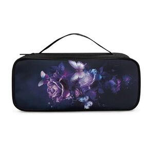 Gomyblomy Stethoscope Case for Classic III, Moon Butterfly Stethoscope Holder Bag with Extra Room for Lightweight II S.E, Cardiology IV Diagnostic, Acoustica Deluxe Stethoscopes