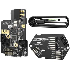 BIGTREETECH EBB SB2209 CAN (RP2040) Extruder Breakout Board for Voron Stealthburner UART Mode Support Klipper CANBus Onboard ADXL345 Max31865